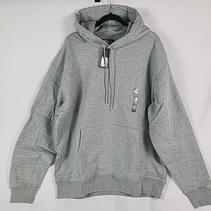 NEW LCKR Hoodie Men's Gray Pullover Footlocker Sweatshirt Hoodie SZ 2X